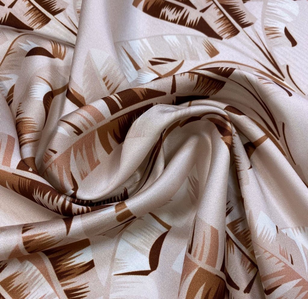 Атлас бежевый